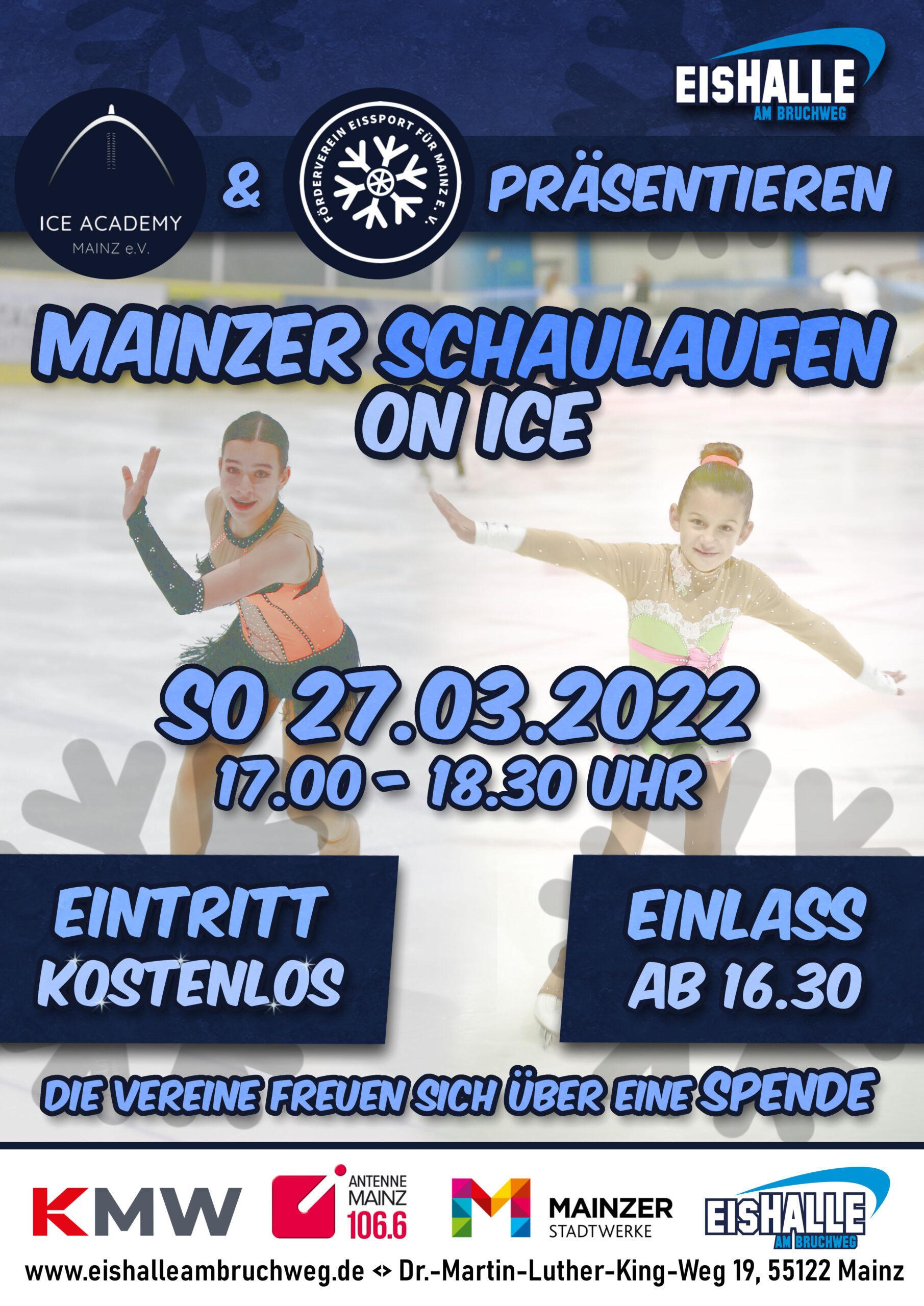 Mainzer Schaulaufen on ICE